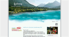 Desktop Screenshot of lechweg.com